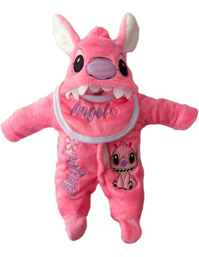 Imagen 1 de 1 de Mameluco Pijama Para Bebé Recién Nacido Ángel 0-3 Meses