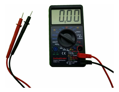 Transistor Voltio Ohmio Amperio Hfe Diodo Salida Onda