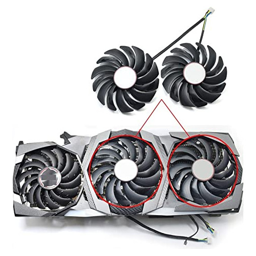 C'estbon Lingfe Cooler Fan Pc Tarjeta Grafica Para Msi Rtx