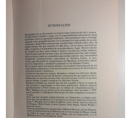 Diccionario Histórico Argentino.ione S.wright Lisa P.nekhom (Usado)