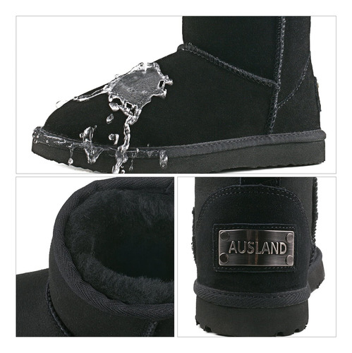 Botas Cortas Impermeables Ausland 5654 Para Hombre