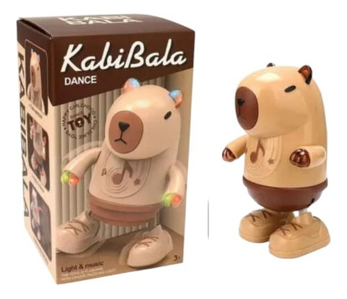Muñeco De Capibara Bailarín Con Luz Y Sonido Movimiento
