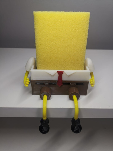 Imagen 2 de 5 de Soporte Para Esponja De Bob Esponja