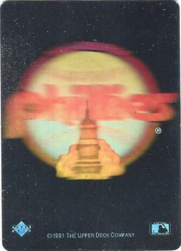 Mlb Filis De Filadelfia Holograma - Upper Deck 1991