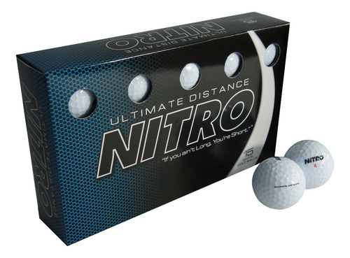 Nitro Ultimate Distance Pelota Golf ( 15 Unidades)