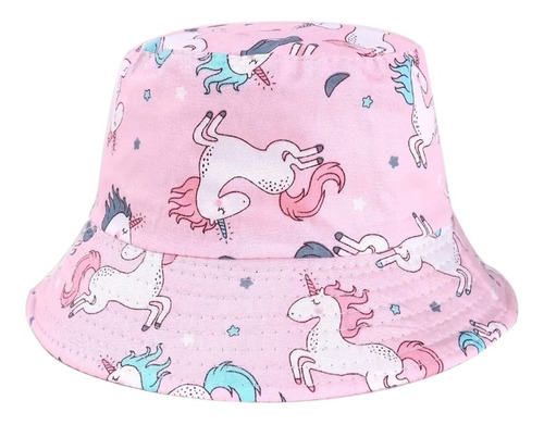 Sombrero Cubo Bucket Hat Gorra Infantil Niña