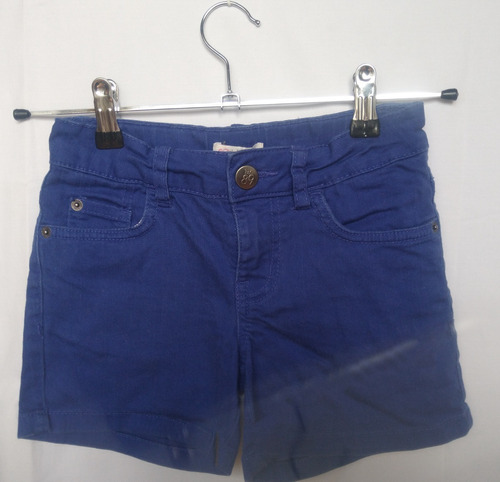 Short Jean Azul Violaceo, Children's Place, Talle 6/7