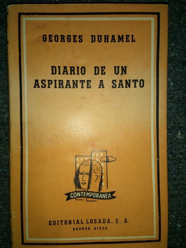 Libro Diario De Un Aspirante A Santo Georges Duhamel