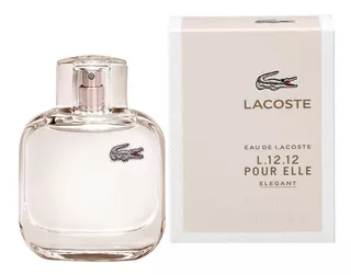 Perfume Mujer Lacoste L.12.12 Pour Elle Elegant Edt 90ml