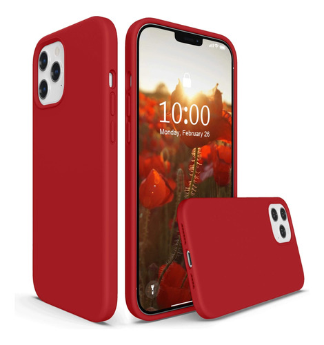 Funda Surphy Para iPhone 12 Pro Max Red
