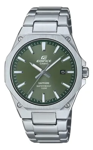 カシオ エディフィス EDIFICE サファイア Relógio Casio Edifice Sapphire Masculino Efr-s108d-3avudf Verde