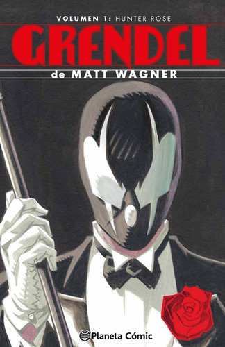 Grendel Omnibus nº 01/04: Volumen 1: Hunter Rose, de Matt Wagner. Serie Cómics Editorial Comics Mexico, tapa pasta dura, edición 1 en español, 2016