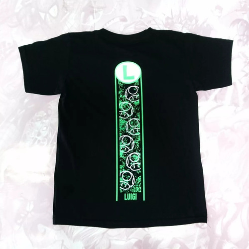Camisetas Estampadas Niño Comics Mario Bros Luigi
