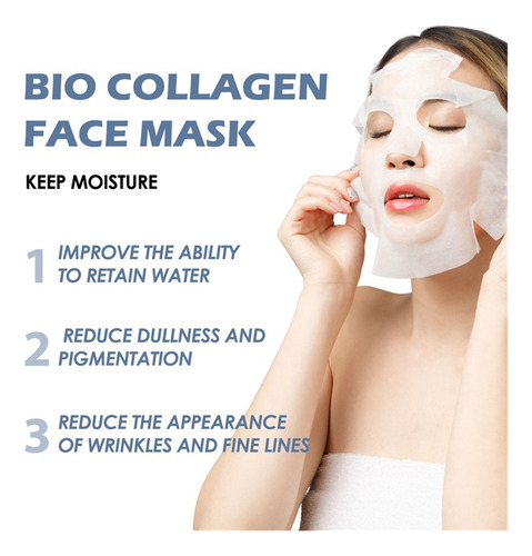 Set De Mascarillas Faciales P Bio, Máscara Antiarrugas, Hidr