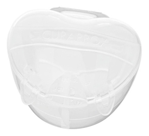 Chupón Curaprox Talla 0 (3-7 Kg) (0-7 Meses) 2pz Color Azul Período de edad 0-7 meses