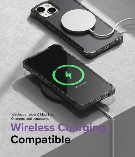 Imagen 4 de 4 de Funda Ringke Fusion Bumper Para iPhone 14 De 6.1 Reforzada