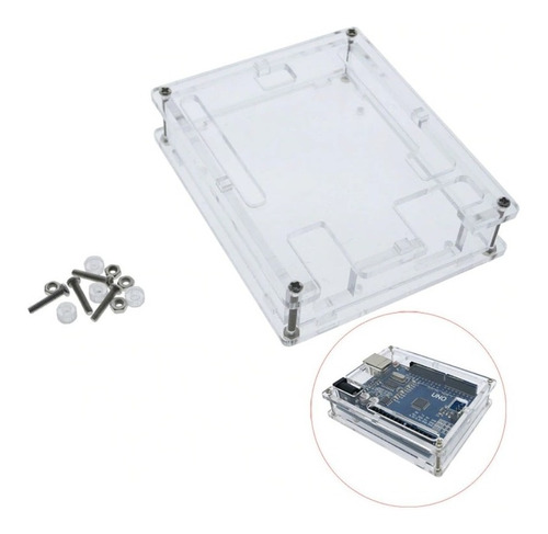 Caja Acrilico Para Arduino Uno R3 