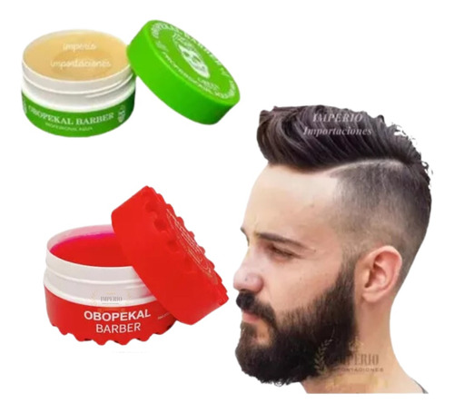 Cera Obopekal Para Barba Cabello Gel Pomada Capilar Barbería