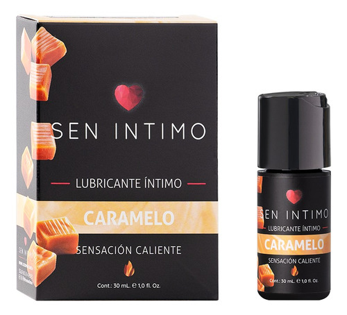 Lubricante Sen Intimo Caliente Sabor Caramelo Con Invima