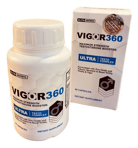 Vigor 360 Ultra Musculación Libido Virilidad Usa Original!