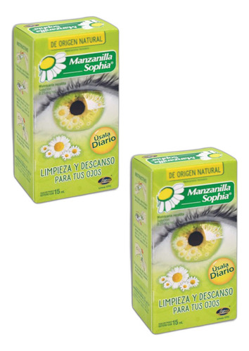 Manzanilla Sophia Oftalmica Sol 0.25gr/ml 15 Ml Pack P2