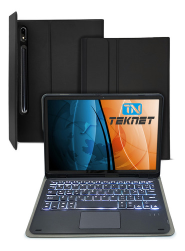Funda Teclado Touchpad Para Samsung Galaxy Tab S8 X700 Color Negro