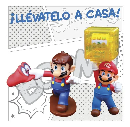 Juguetes mario bros mcdonalds 2018 sale