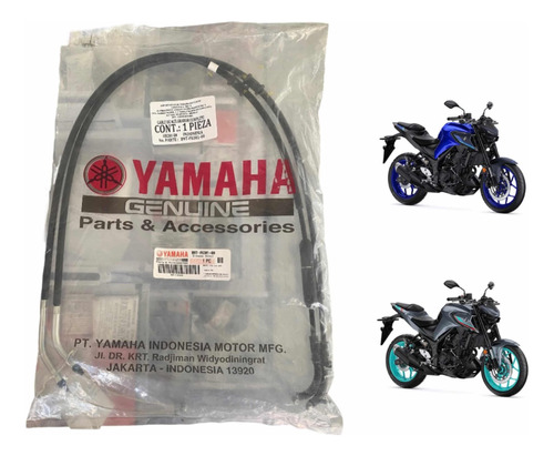 Chicote Cable Acelerador Retroceso Yamaha Original Mt03