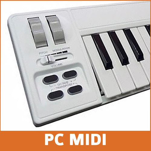 Imagen 4 de 10 de Teclado Midi Usb Midiplus Akm320 Sensitivo 32 Teclas Estudio