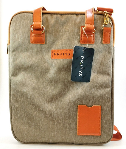 Morral Funda Porta Tablet Netbook Acolchado Pratys 26 X 32cm