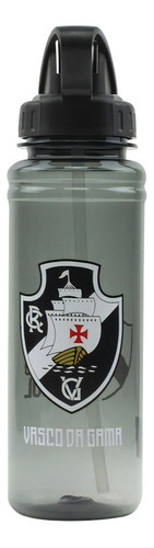 Garrafa Canudo Retrátil 700ml - Vasco