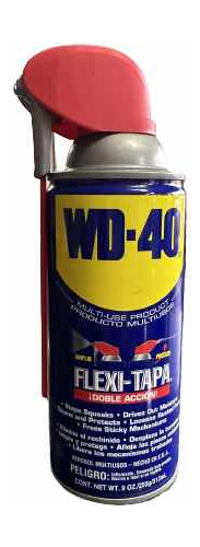 Wd-40 Aceite Lubricante Multiuso Con Flexi-tapa 9 Oz 312 Ml