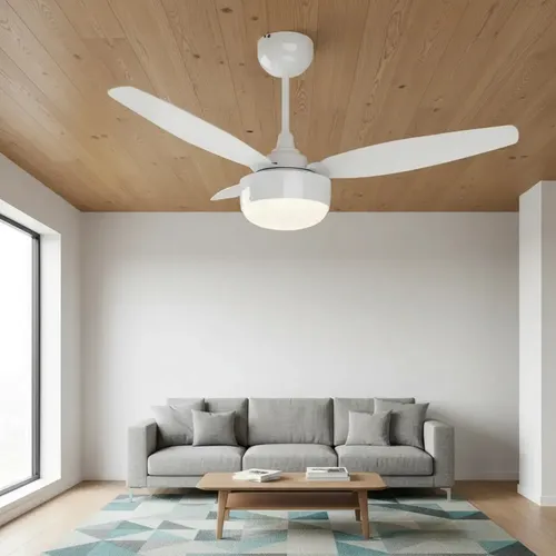 Ventilador De Teto Ciclo Inverter Com Controle Bivolt - Ventisol