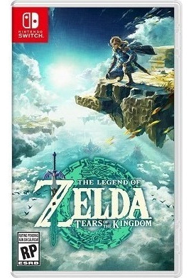 Zelda Tears Of The Kingdom - Nintendo Switch Cover Impreso