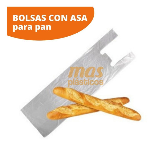 Bolsas Plásticas Con Asa Para Pan 
