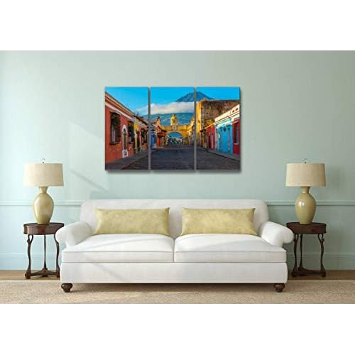 Pintura De Ciudad De Antigua Guatemala, Cuadros De Pare...