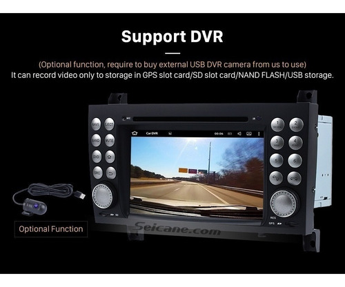 Estereo Dvd Gps Mercedes Benz Slk 2003-2011 Bluetooth Usb Sd
