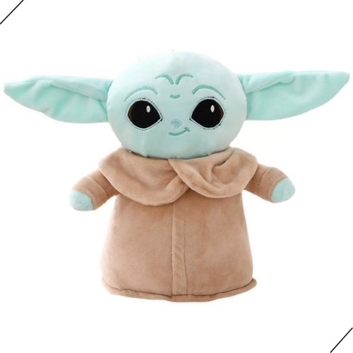 Boneco Pelucia Baby Yoda Mandalorian Star Wars Almofada 17 cm