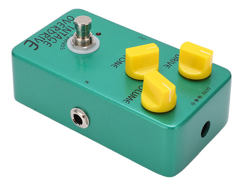 Pedal De Efectos Overdrive Vintage Classic Tube Screamer Eff