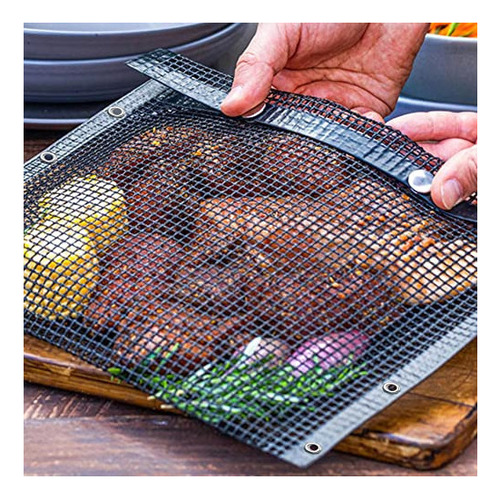Looch Bolsas De Malla Para Parrilla De 13,2 X 10,6 Pulgadas,