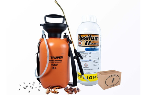 Kit Resifum U 1lt Más Aspersora Truper 5 Lts