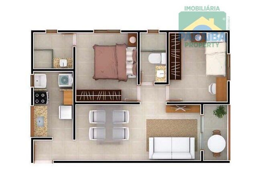 Imagem 3 de 4 de Oportunidade - Apartamento À Venda - Tambauzinho - João Pessoa - Pb - Ap0987