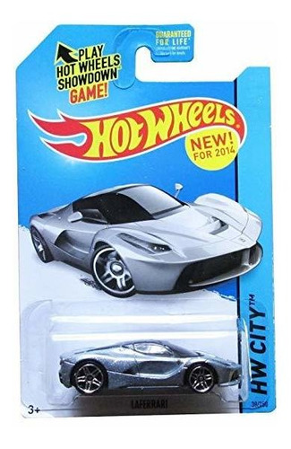 Hot Wheels 2014 Ferrari Laferrari Plata