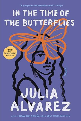 In The Time Of The Butterflies, De Julia Alvarez. Editorial Algonquin Books, Tapa Blanda En Inglés