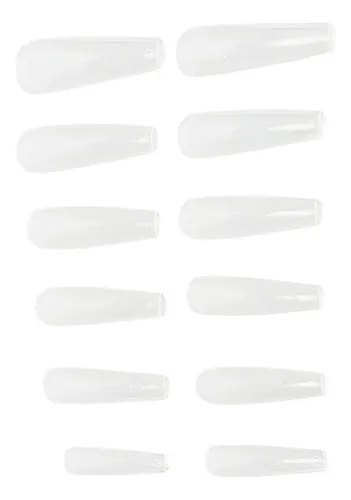 Gel Falso Adhesivo Transparente Con Cobertura Completa Para