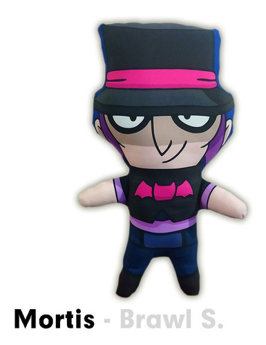 Mortis Muñeco Brawlstars Rosa Genio León Spike Clot Poco
