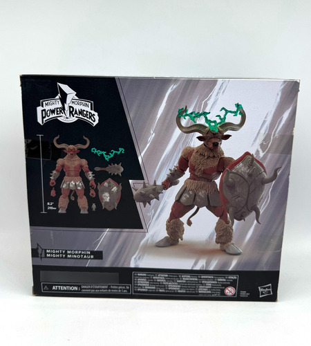 Power Rangers Mighty Minotaur Hasbro Redcobra Toys (Usado)
