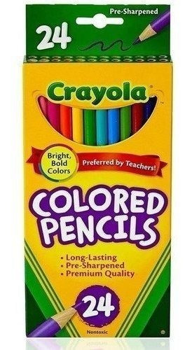 Lapices De Colores X24 Crayola 68-4024