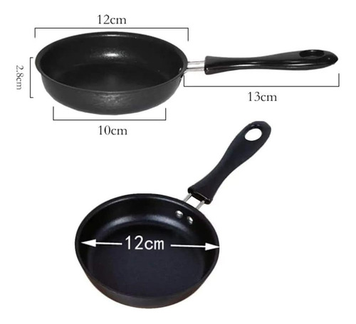 Frigideira Antiaderente Para Ovos Com Mini Indução