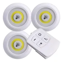 Comprar Set 3 Luces Led De Emergencia Inalámbricas Control Remoto 